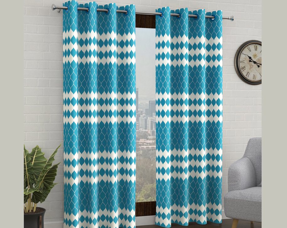 Geometric and Abstract Curtains in Coimbatore