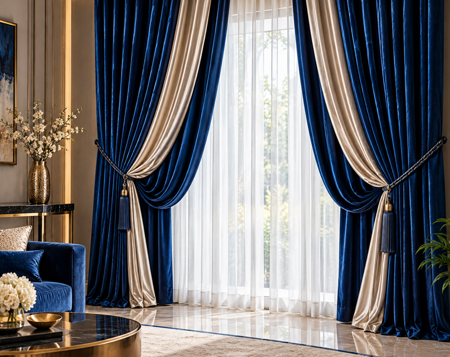 Velvet and Satin Curtains in Coimbatore